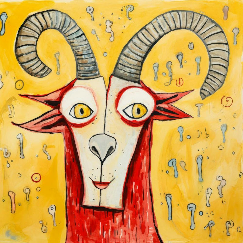 Abstract Mountain Goat 3