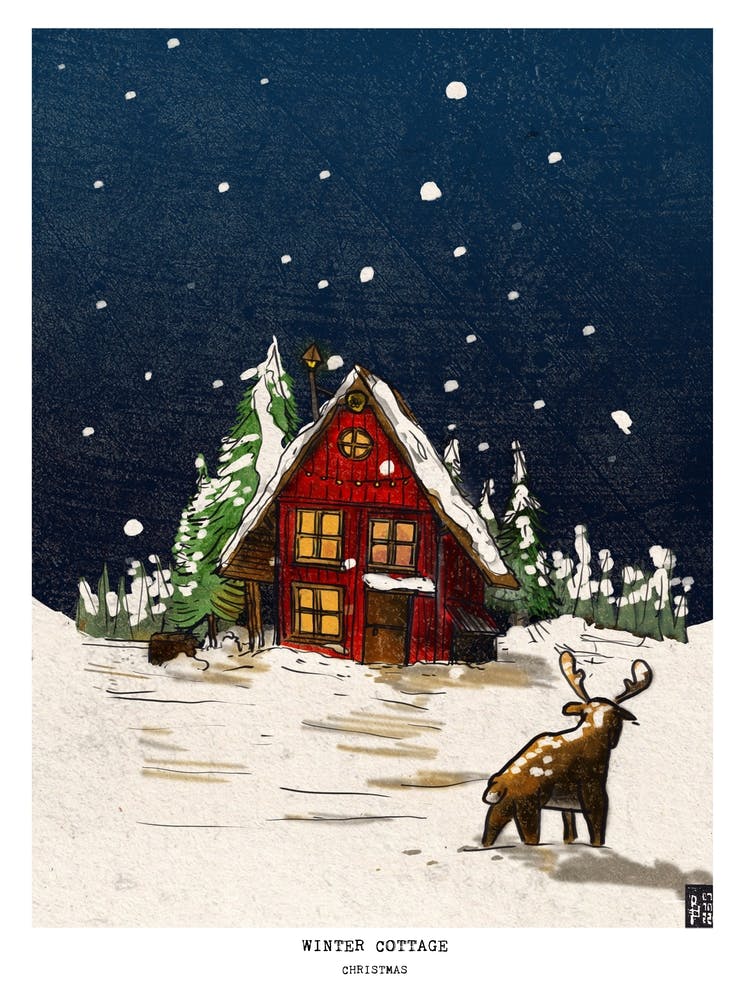 Cottage de Noël Féerique