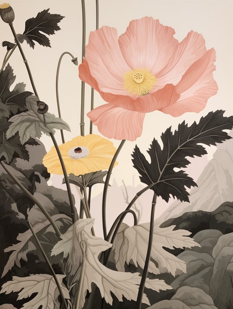 Flower Illustration Poppy 3