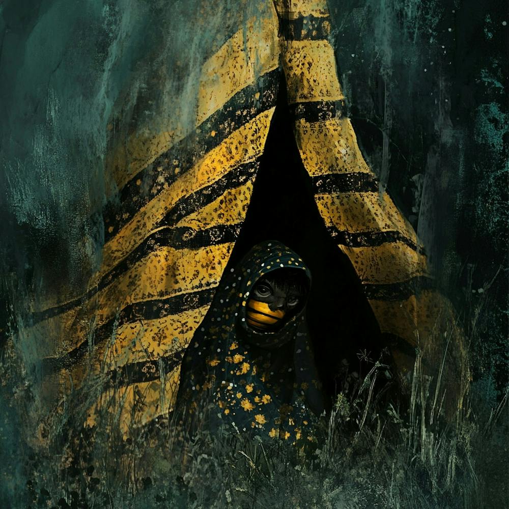 Bee In A Tent