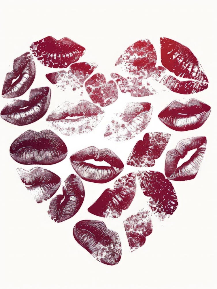 Kisses In A Heart