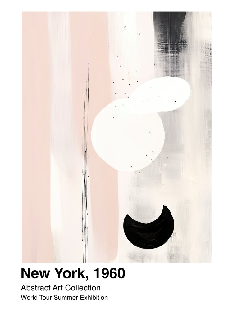 World Tour Exhibition, Abstract Art, New York, 1960 5