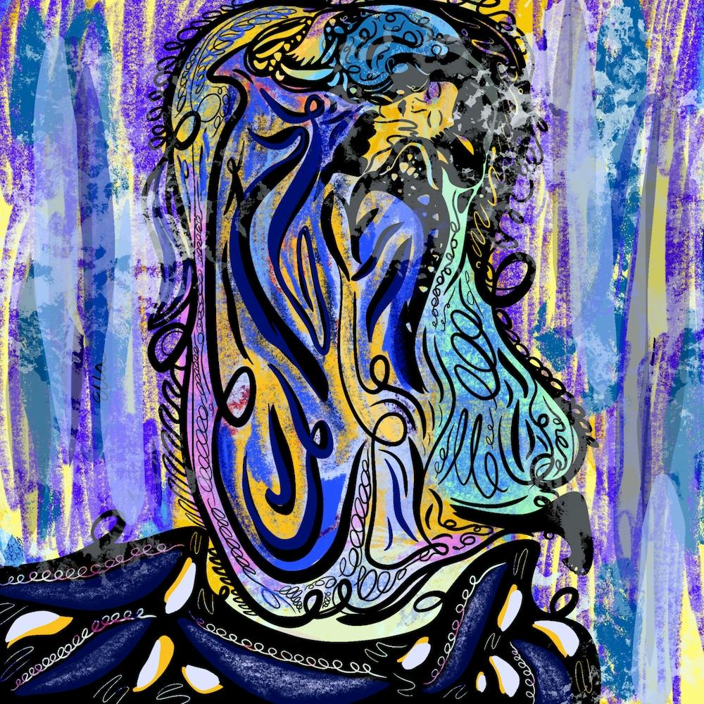 The Blue Kiss Square