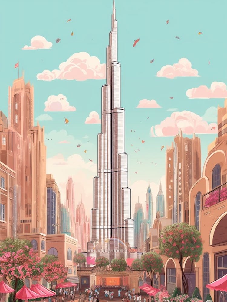 The Burj Khalifa Dubai United Arab Emirates