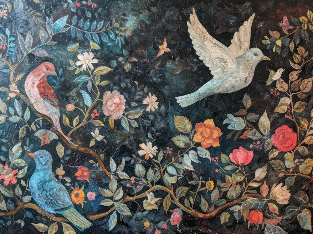 Contemporary Artwork Inspired By William Morris 2