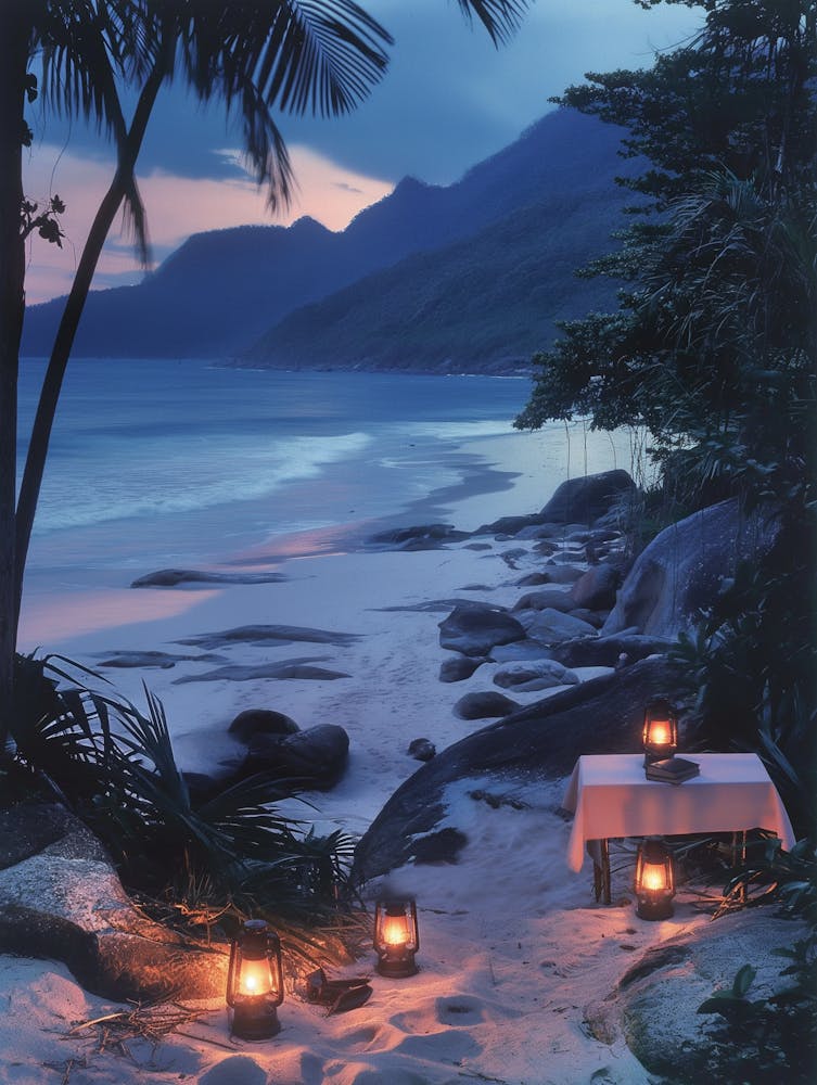 Evening On The Beach