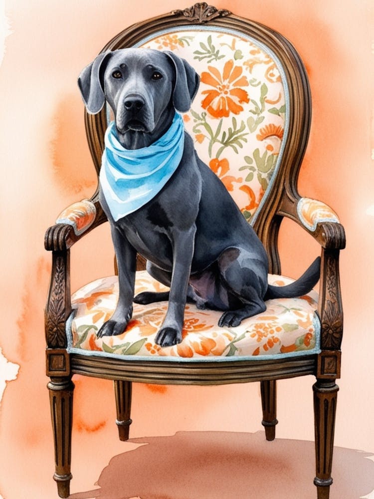 Dog In A Chair 8