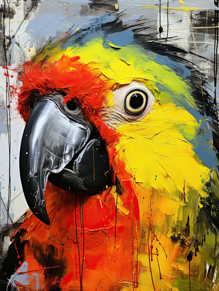 Parrot Story: Urban Art