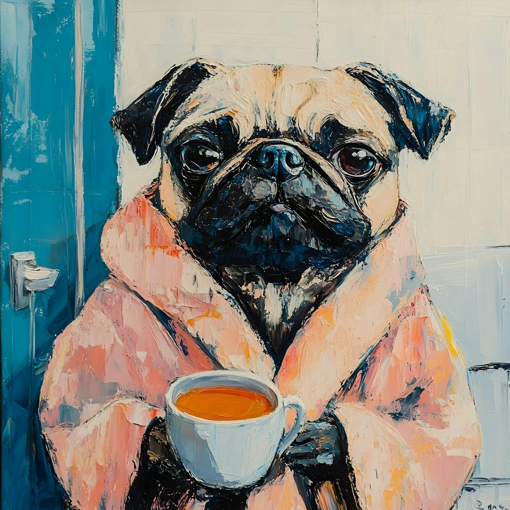 Leisure Pug Morning 1
