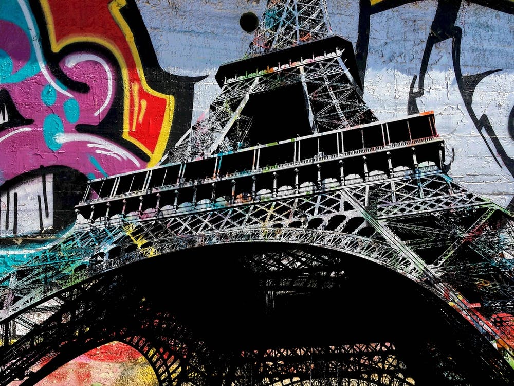 Eiffel Graffiti