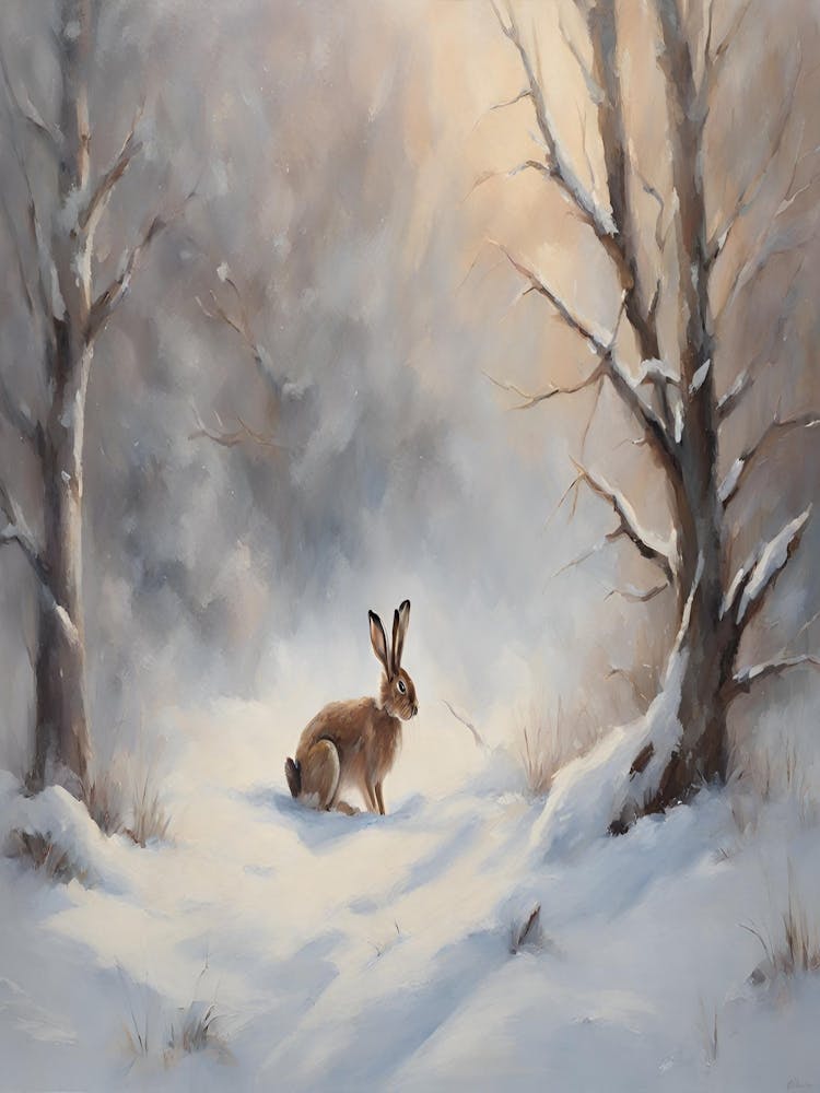 Hare In The Snow
