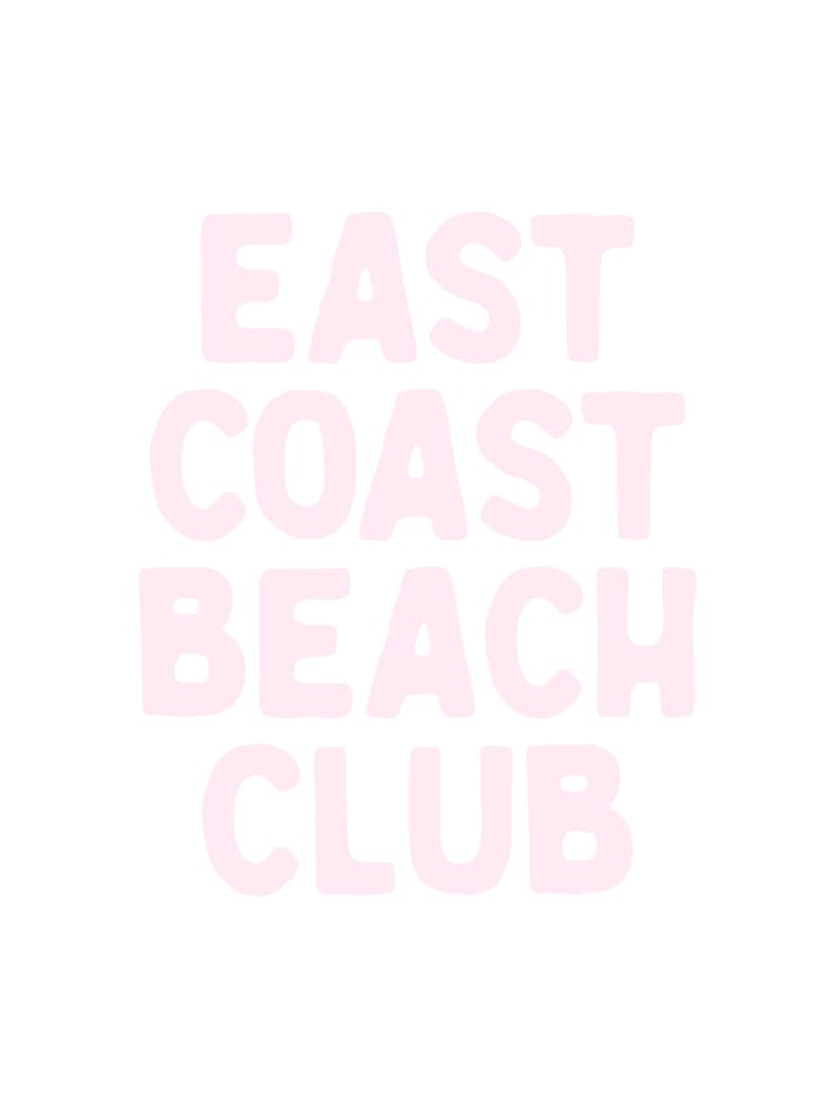 East Coast Beach Club - Light Pink 1