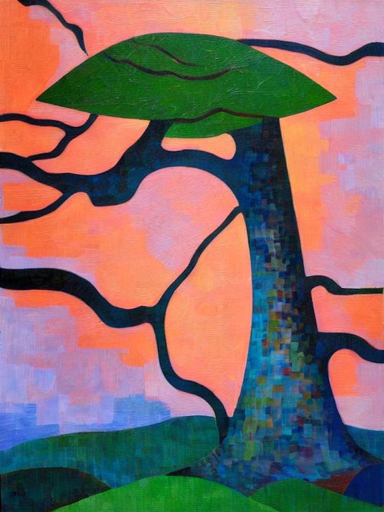 Baldcypress Tree Cubist 2