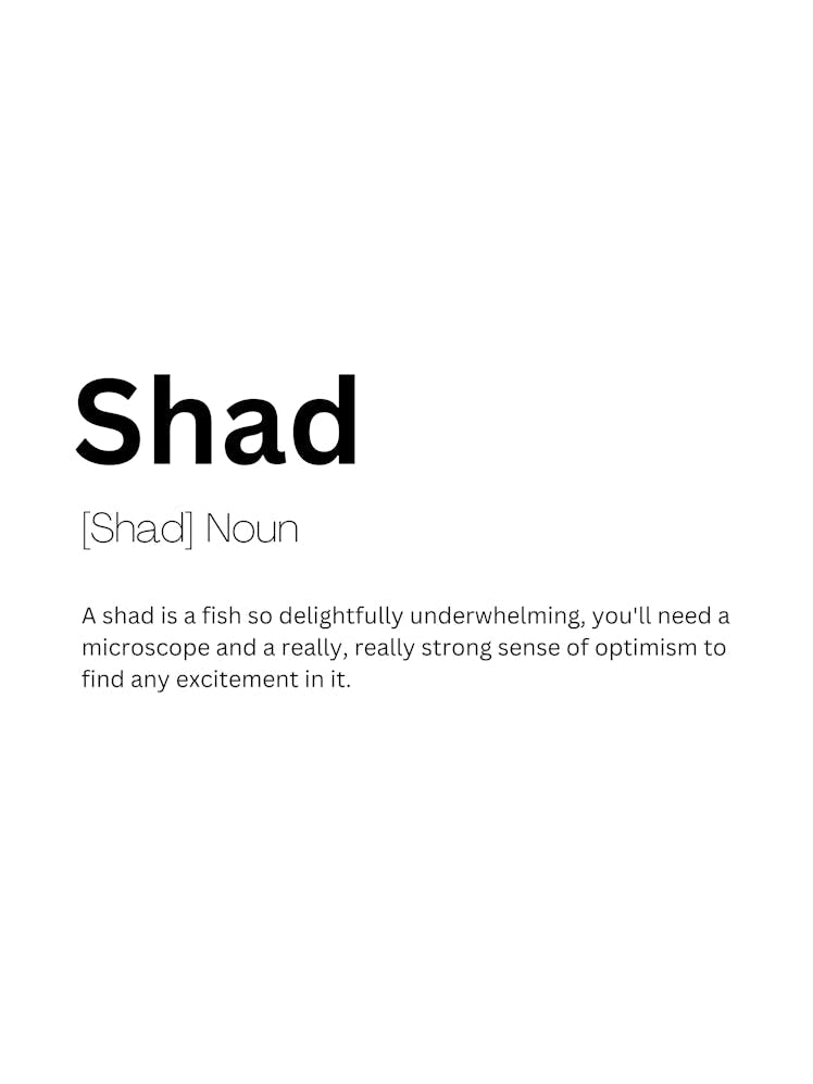 Shad Definition Meaning