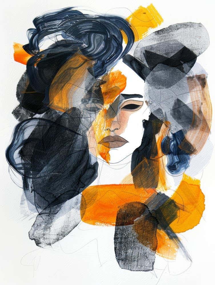 Abstract Of A Woman 35