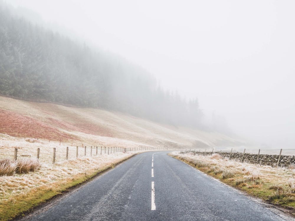 Foggy Road