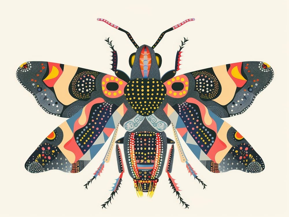 Moth Illustration 8