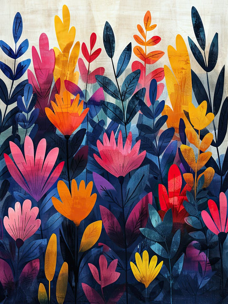 Boldly Unfinished Matisse Style