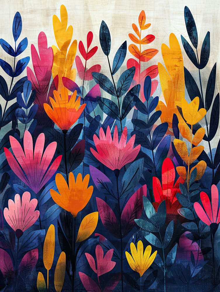 Boldly Unfinished Matisse Style