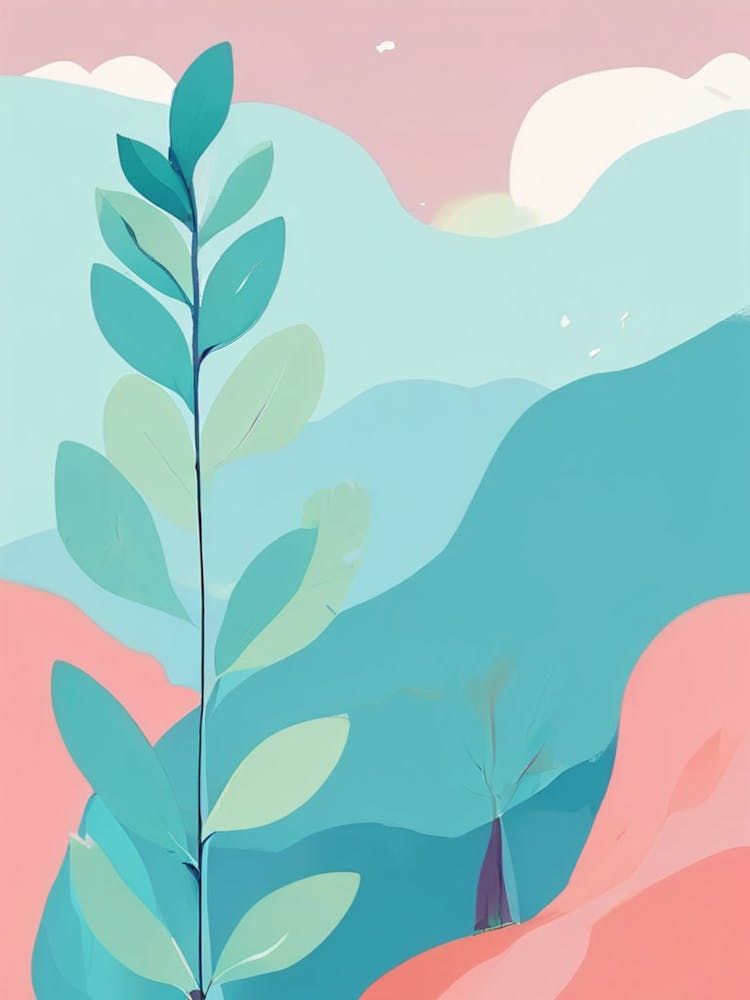 Abstract Landscape Painting 15