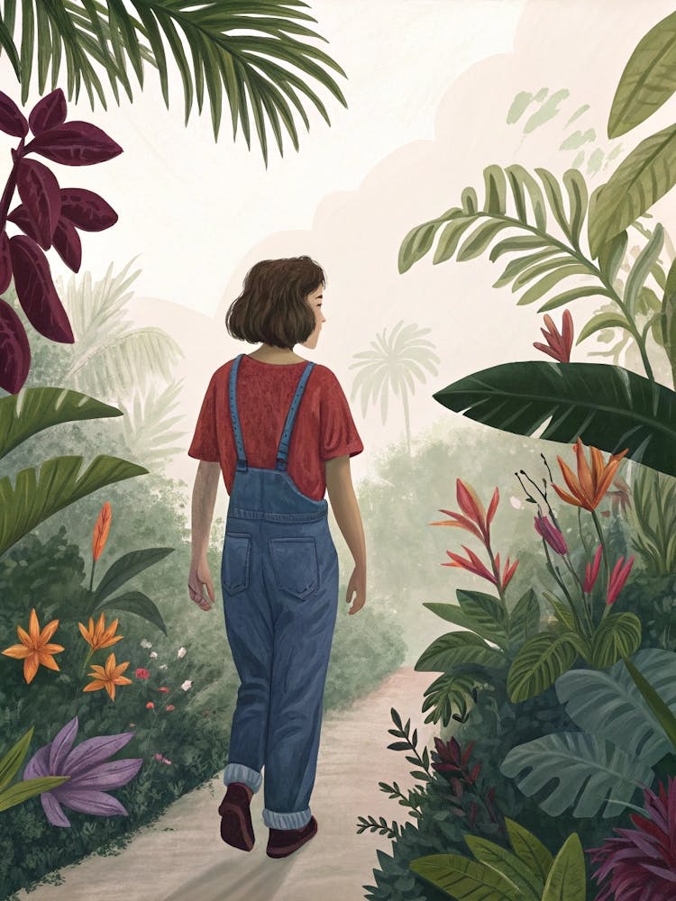 In The Garden Lewis Ginter Botanical Garden Usa 1