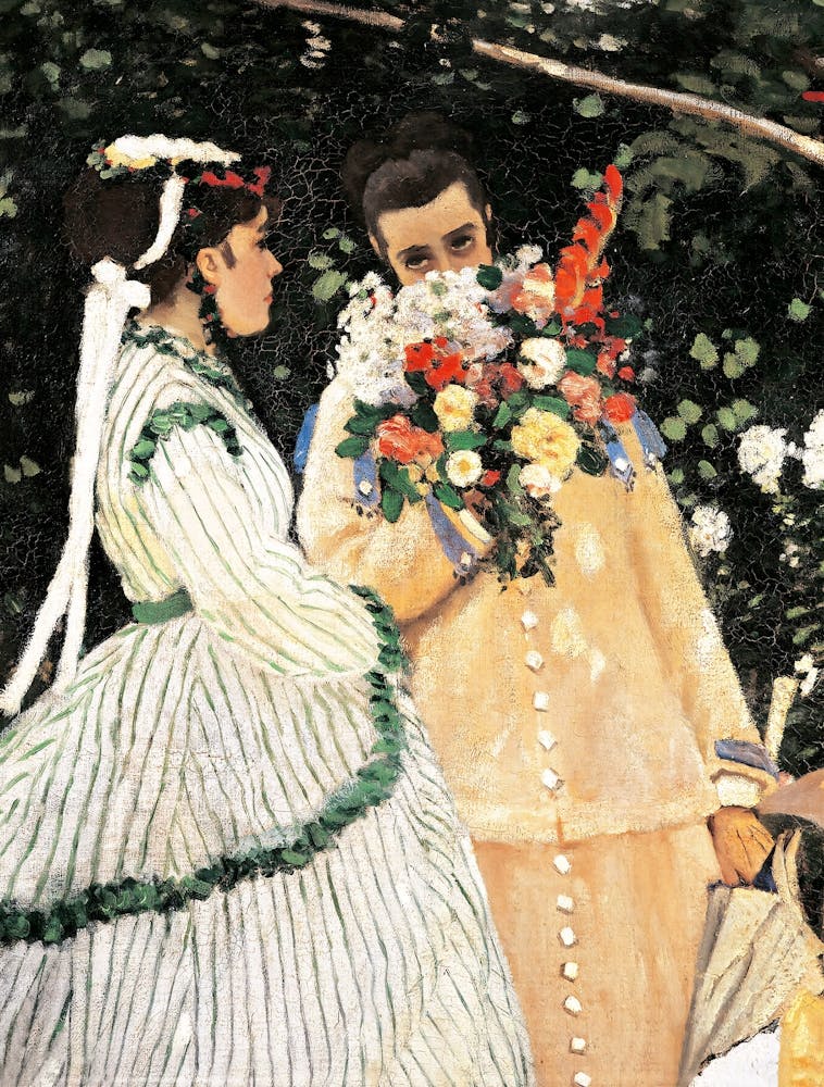 Claude Monet - Bride And Groom