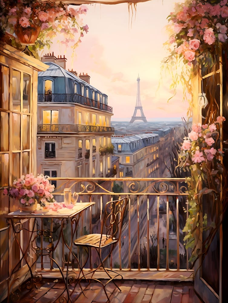 Paris Balcony 1
