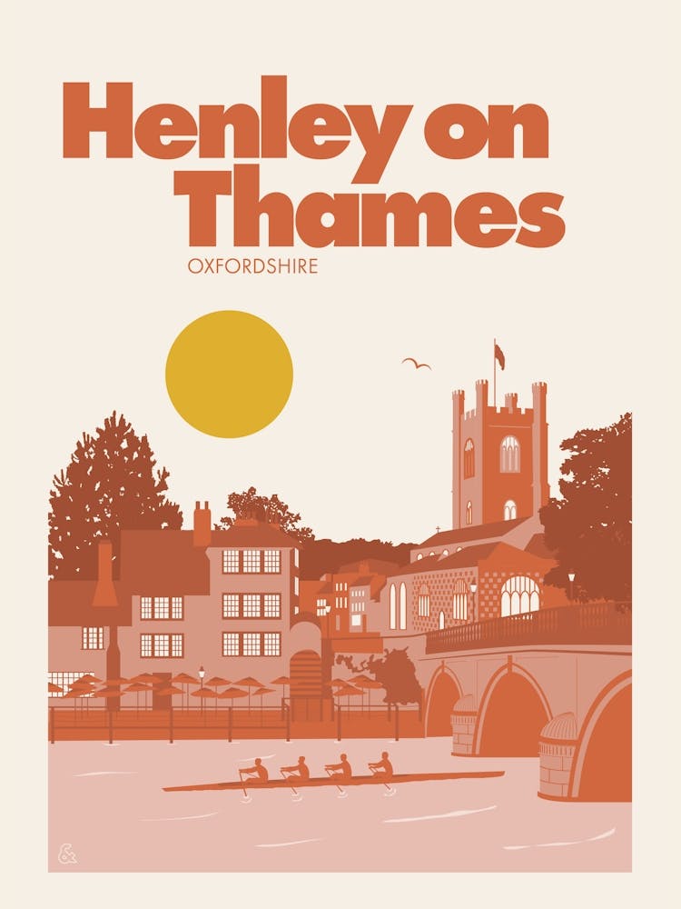 Henley On Thames, Oxfordshire (Orange)