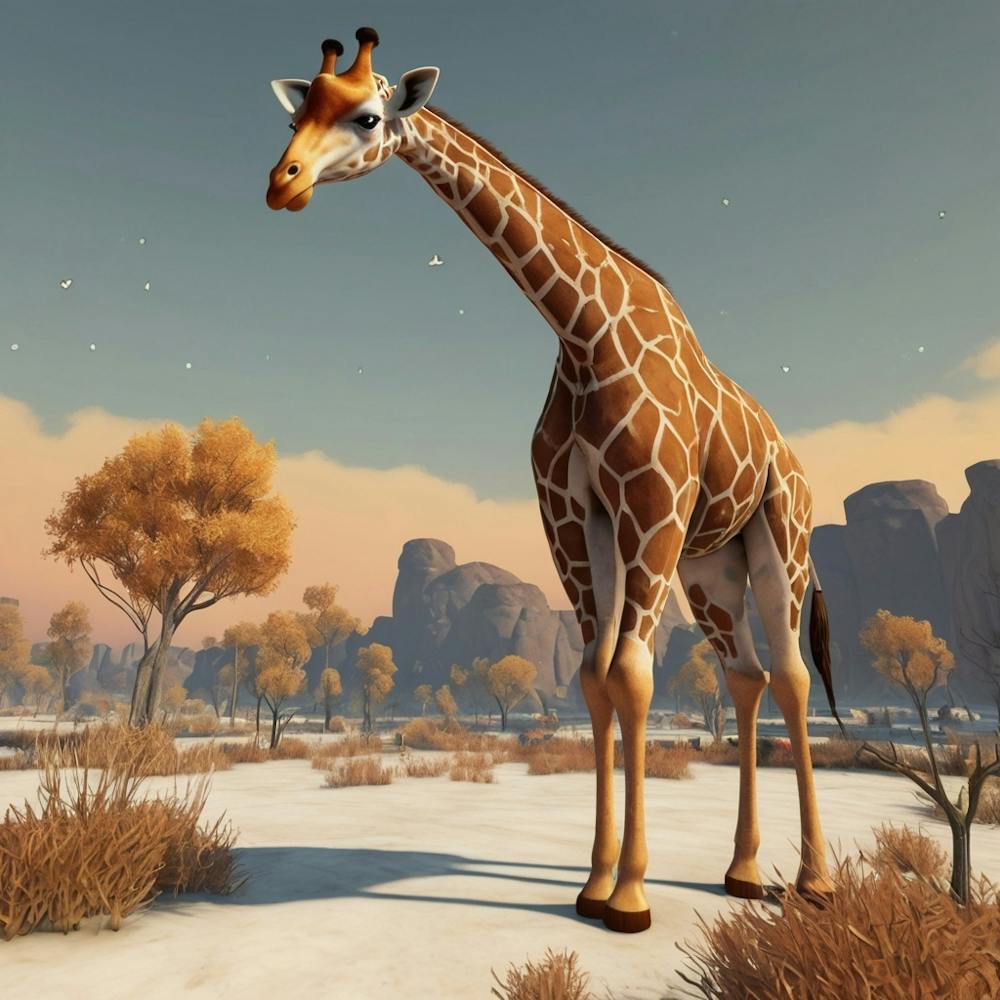 Default Default Retro Giraffe For Defferent Seasons Aestethic 2 (1)