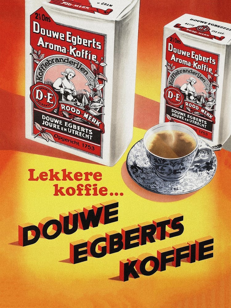 Dune Eberts Coffee - coffee vintage poster, coffee poster
