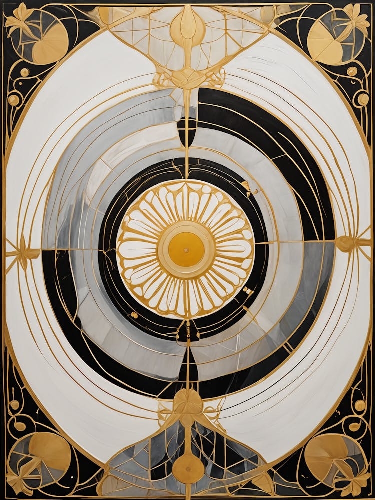 Black And Gold Wheel Of Fortune no1