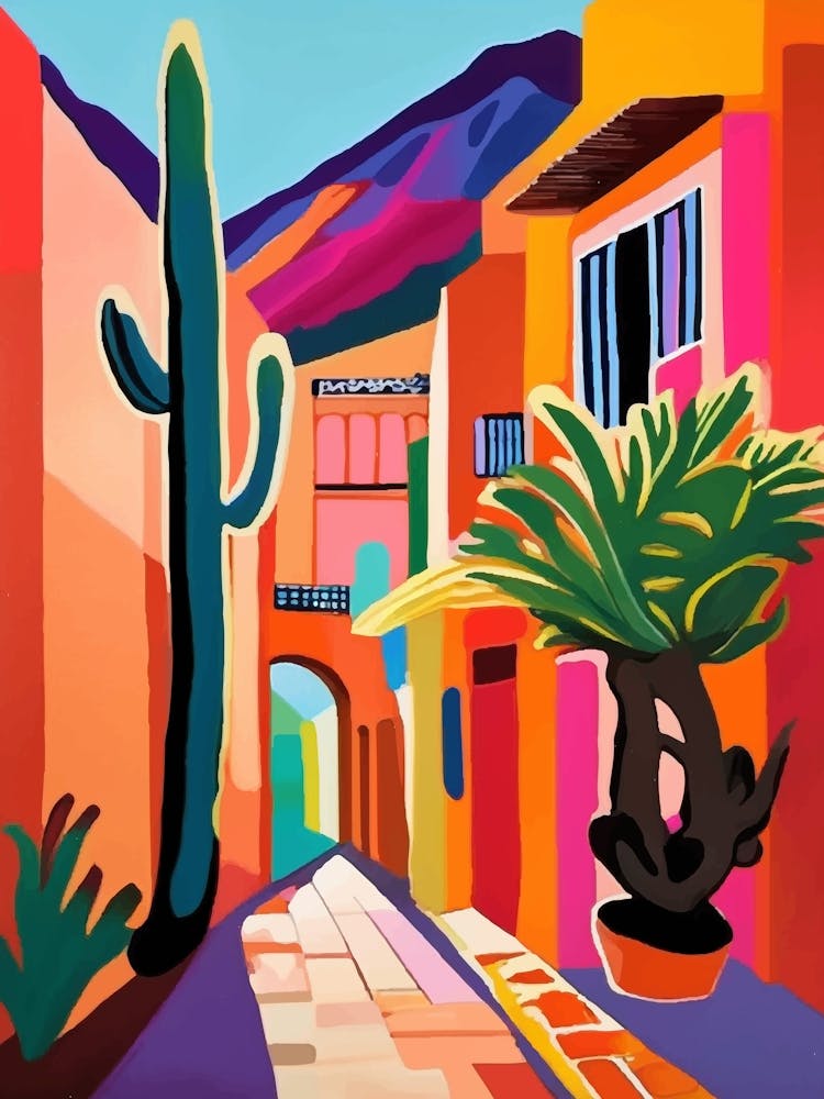 Colorful Street of Humahuaca Jujuy