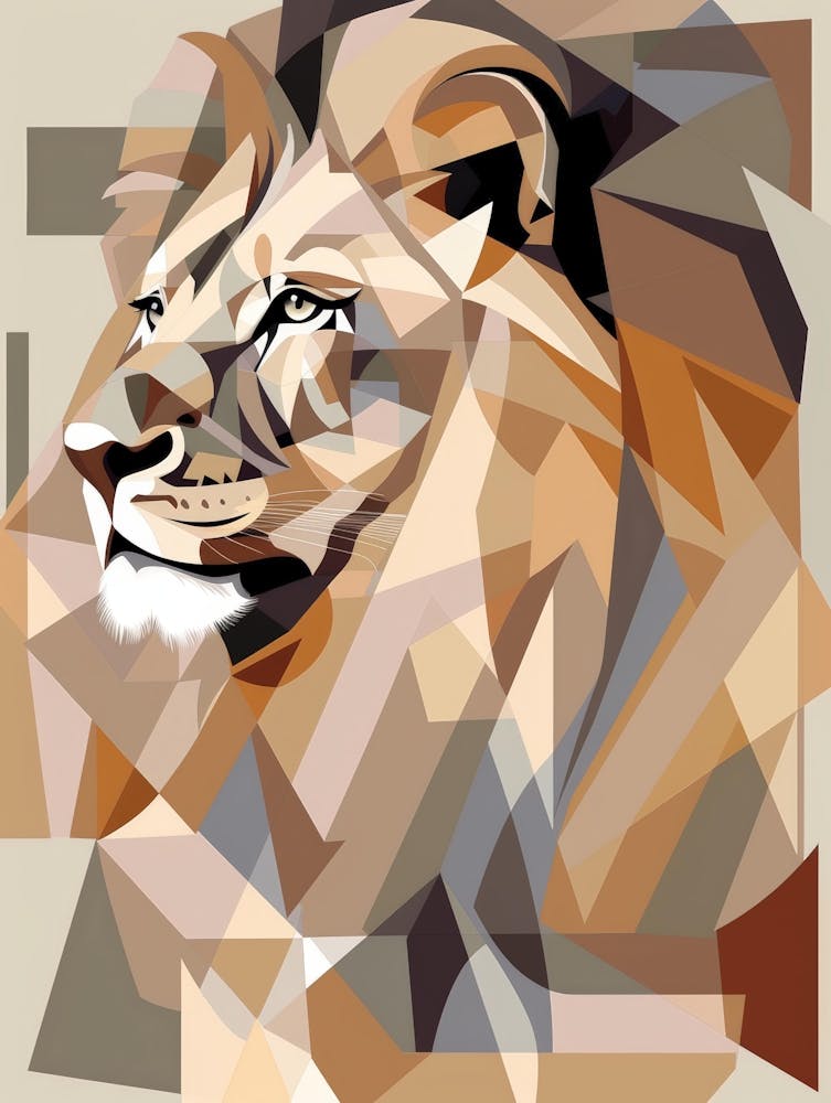 Abstract Lion 1