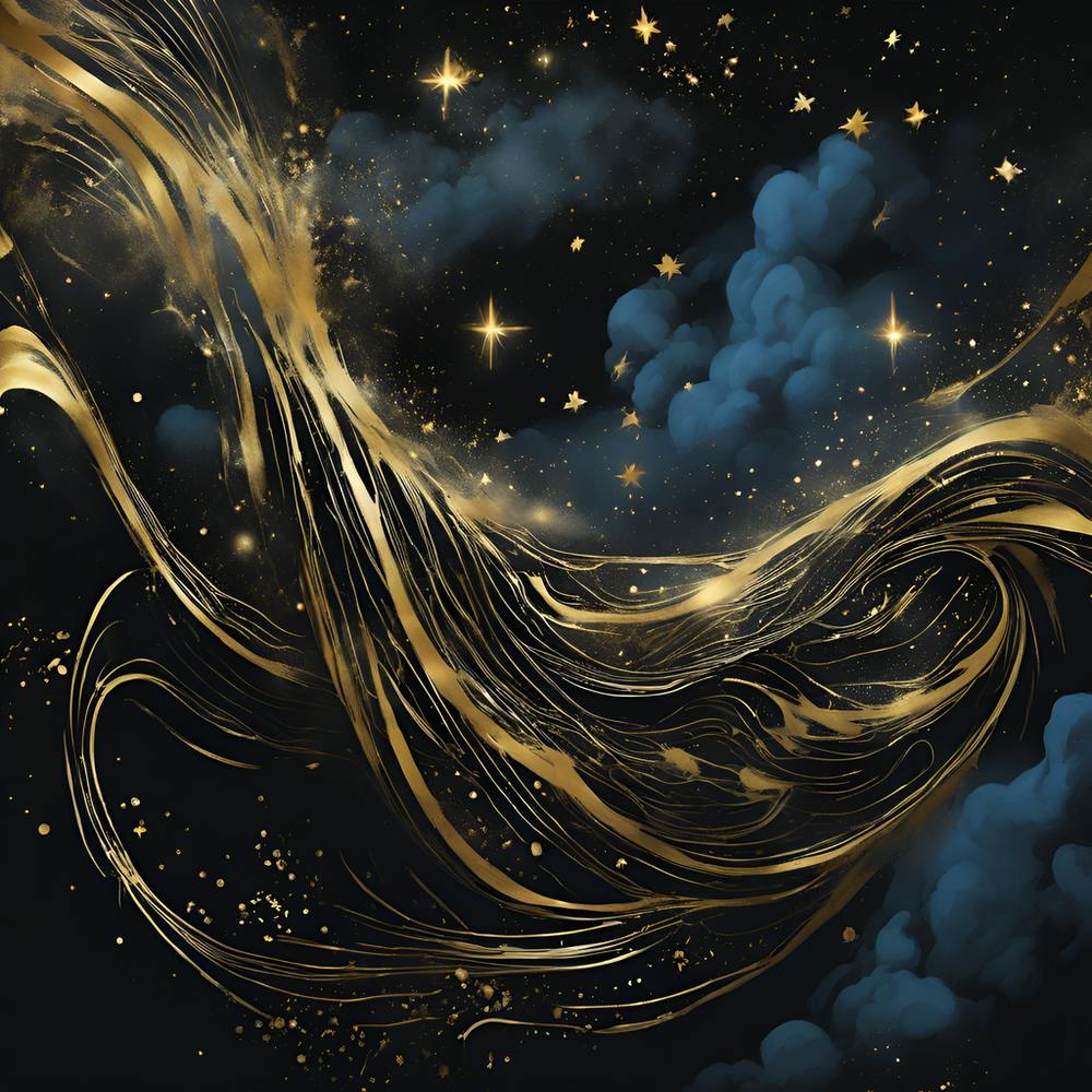 Golden Swirls