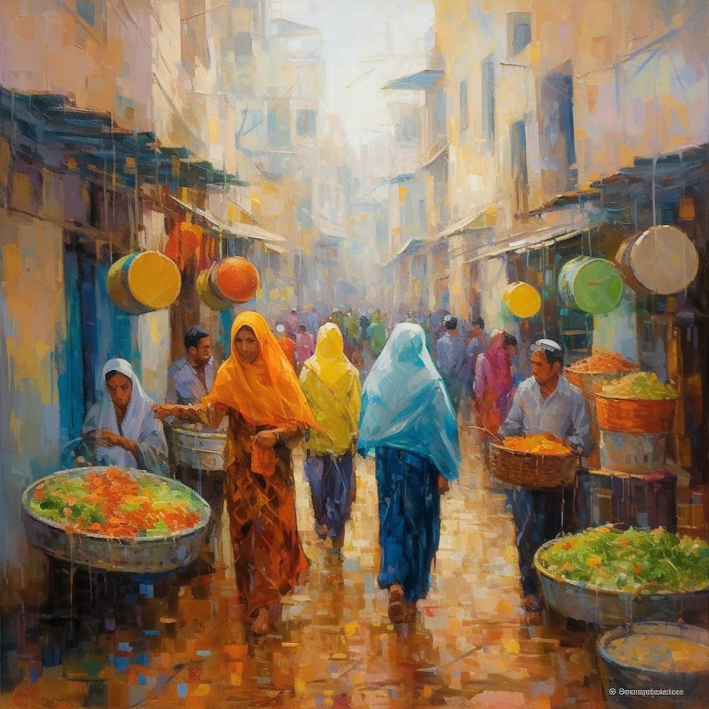 Women In The Market