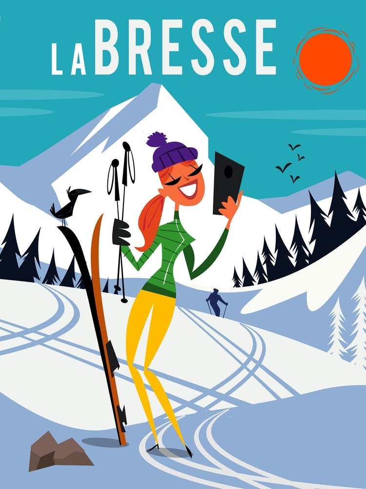 La Bresse Poster