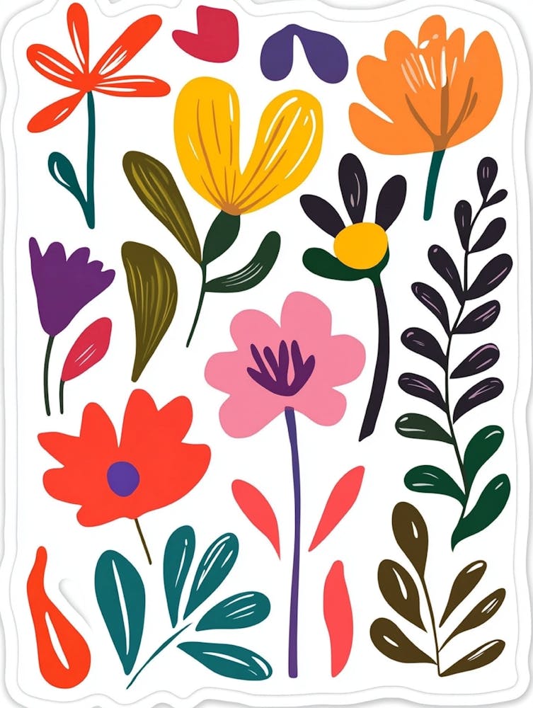 Flowers - Sticker