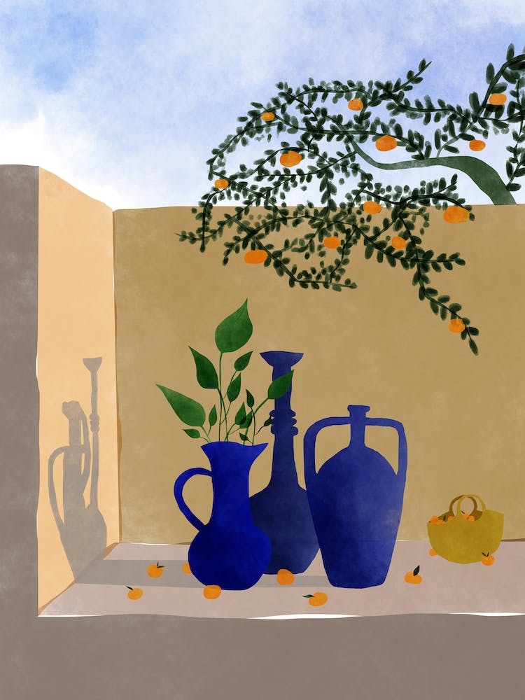 Under The Orange Tree