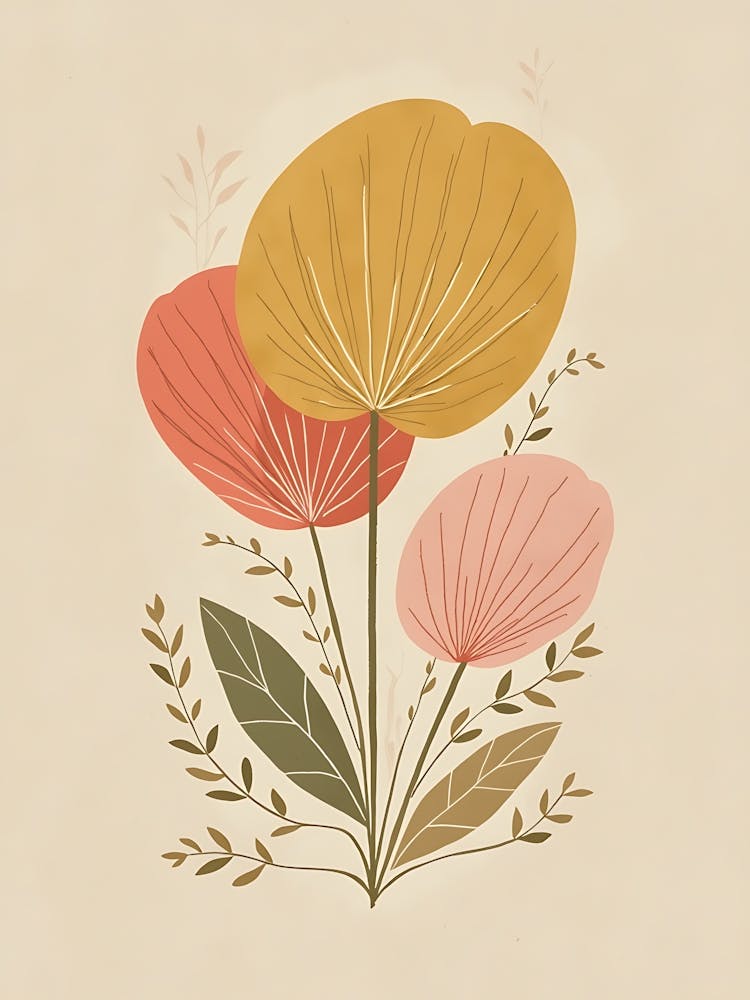 Timeless Neutral Botanical Design