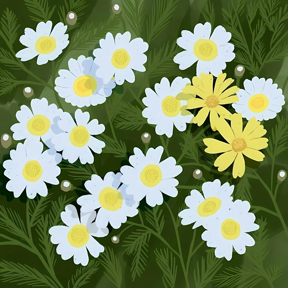 Vecteur de Marguerite
