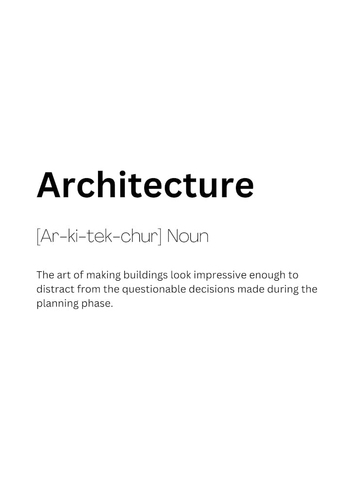 Architecture Definition Meaning 1