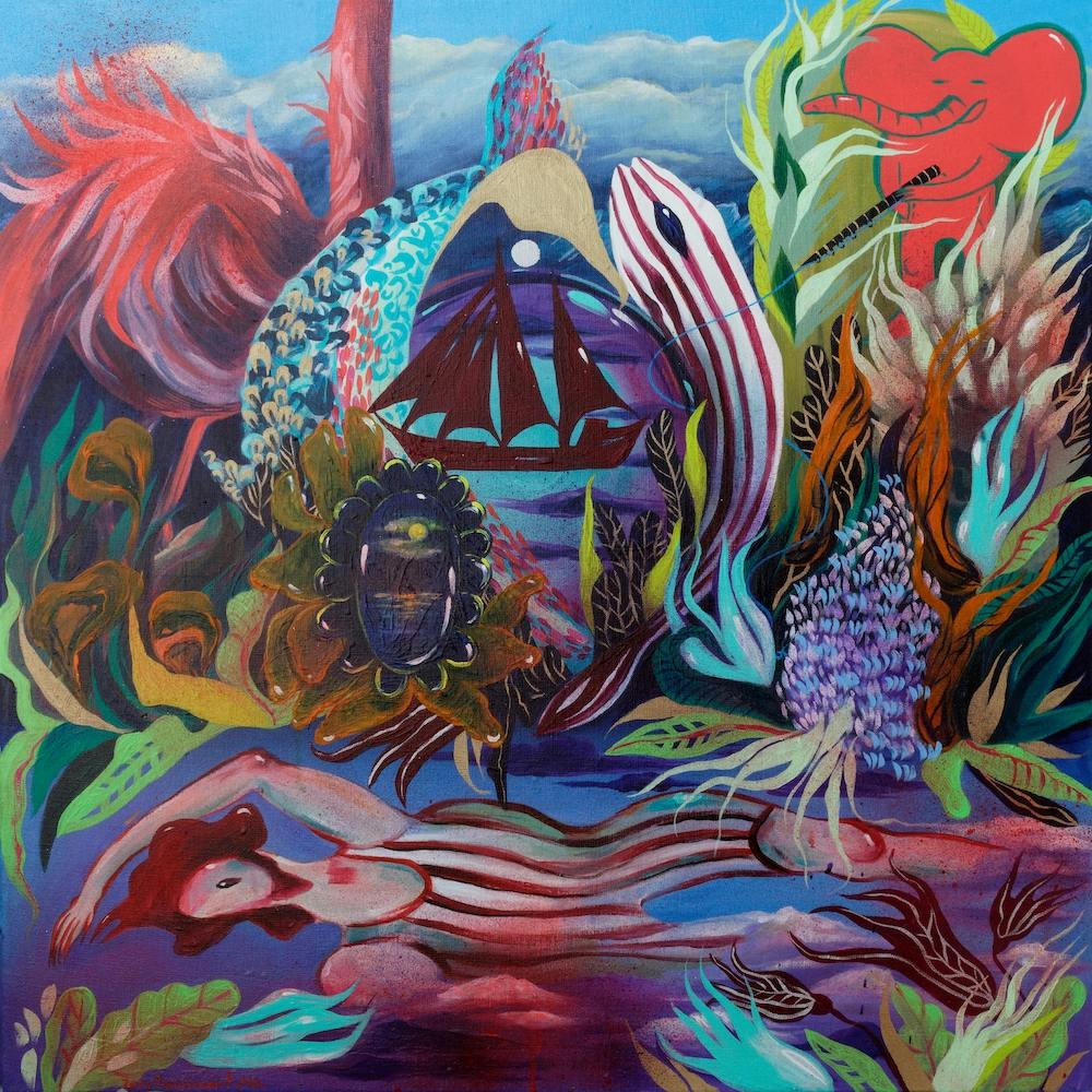 Summer fantasy fishing