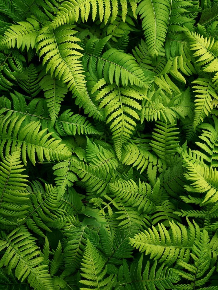 Pattern Poster Wood Fern 2