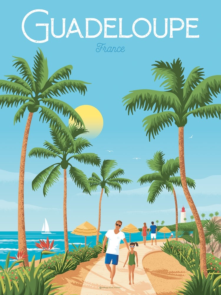 La Guadeloupe Caribbean Island France