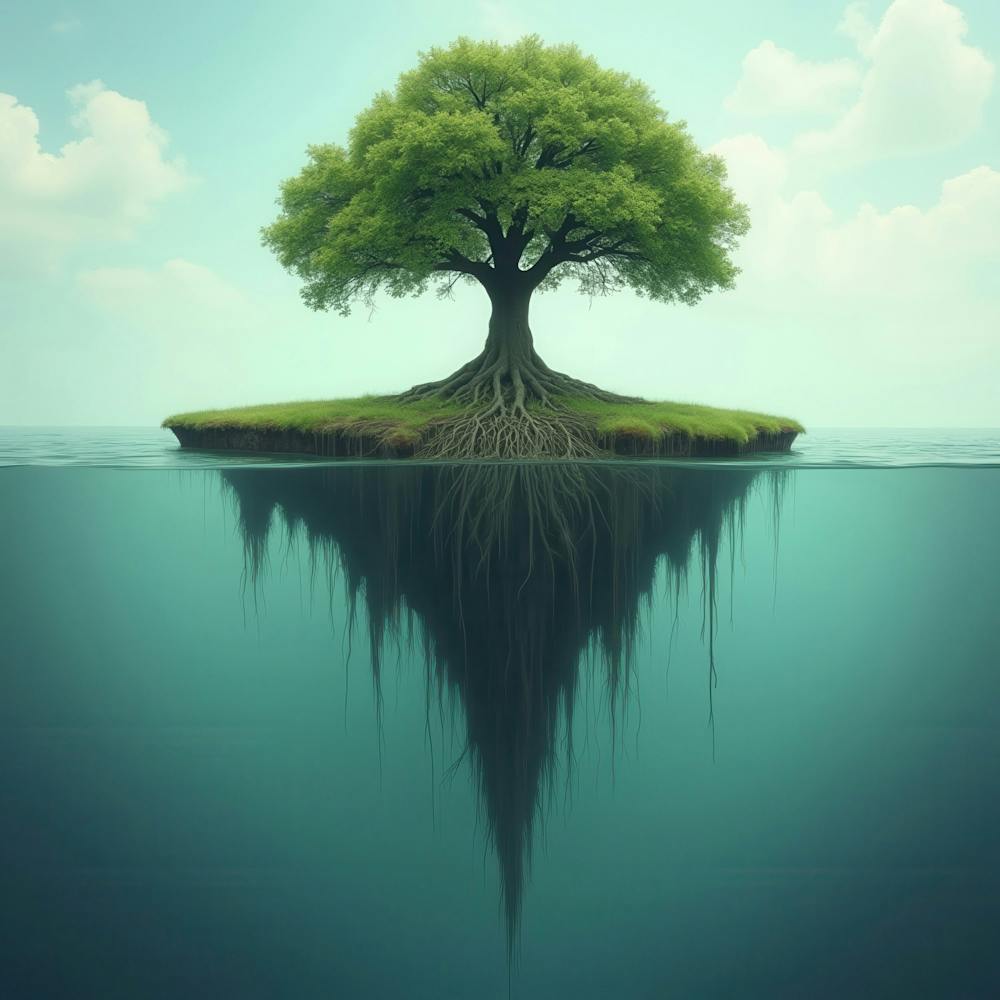 Tree On The Island 1