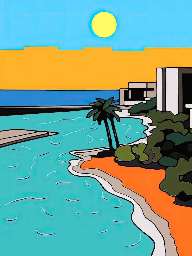 Minimal Design Style Of Cancún, Mexico 2