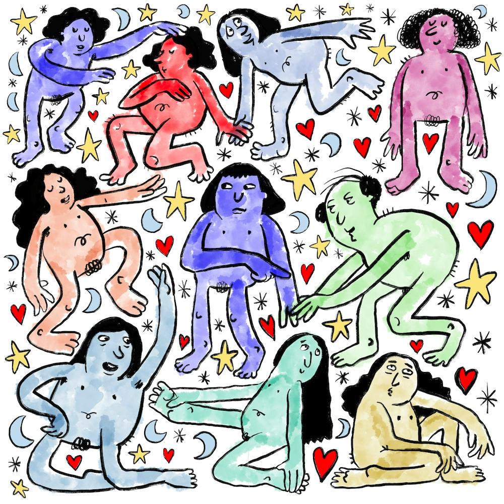 Friends And Toes Square