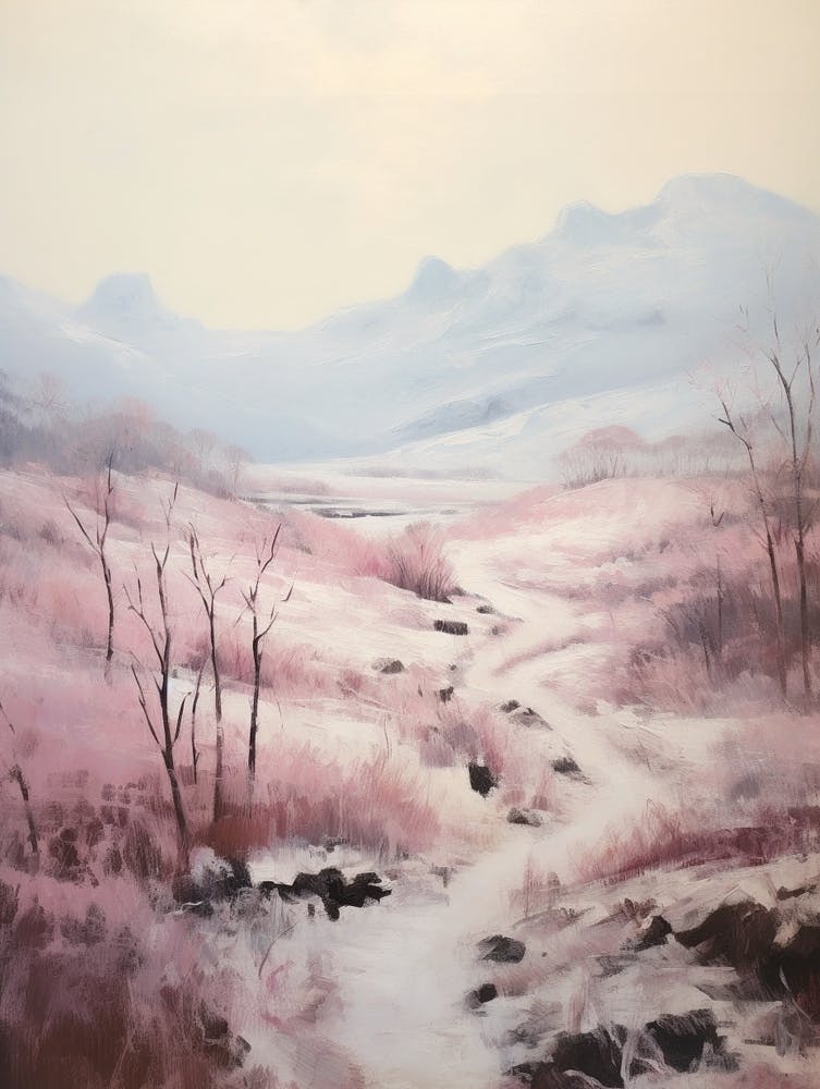 Dreamy Winter Painting Pyrnes National Park France 3