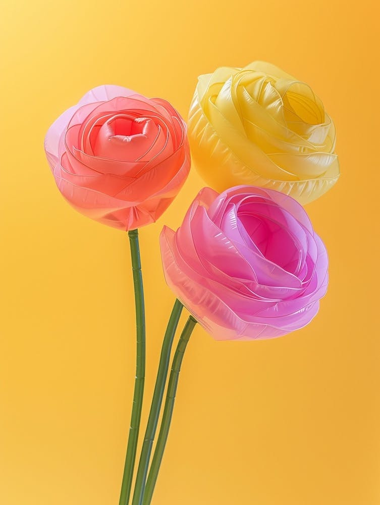 Dreamy Inflatable Flowers Ranunculus 1