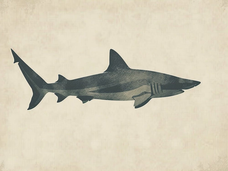 Common Thresher Shark Silhouette 5